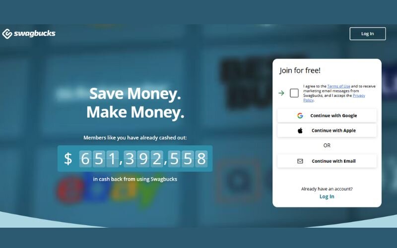 Swagbucks is a well-known rewards platform that lets users earn “SB points”