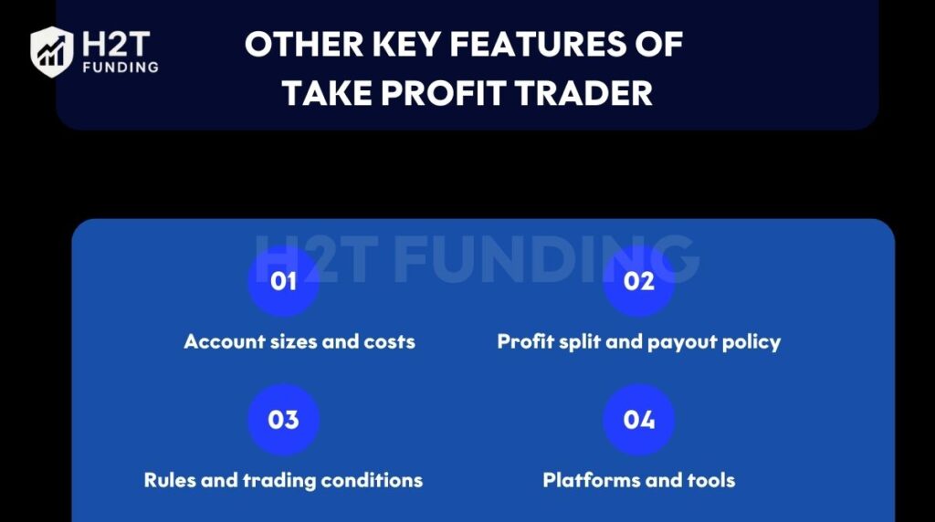 Take Profit Trader has a handful of features that stand out
