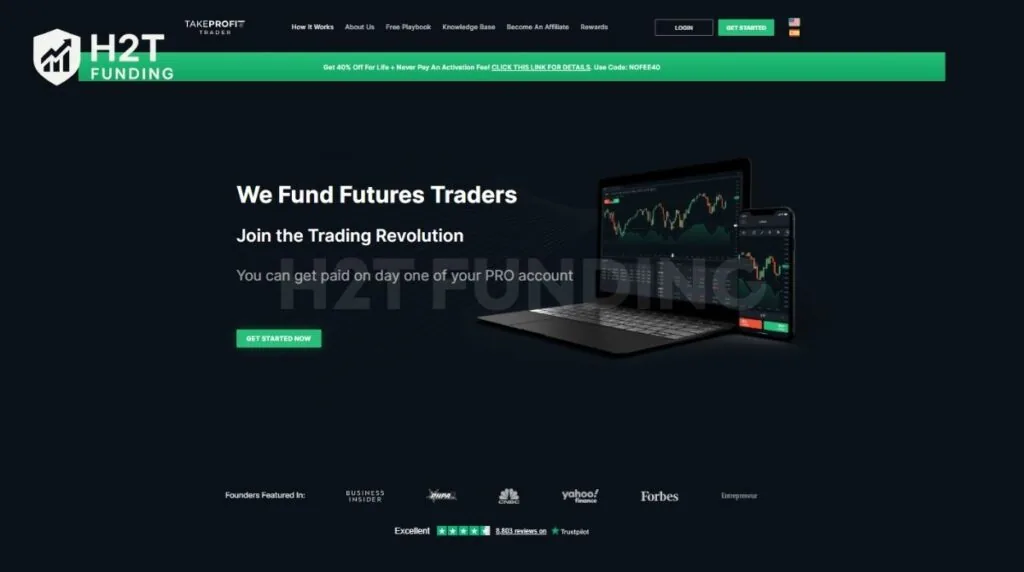 Take Profit Trader is limited to specific regions mainly because of strict third-party brokerage limitations and global compliance laws