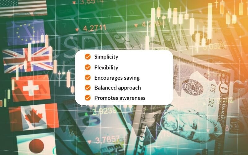 The 50_30_20 budget rule offers several benefits