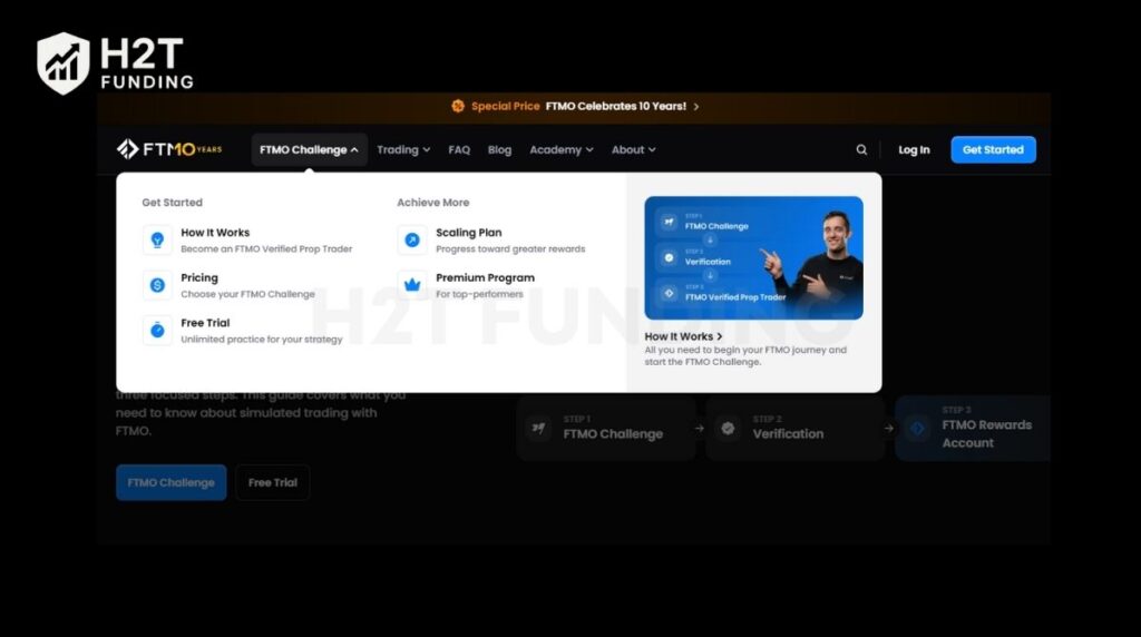 The FTMO challenge is the first step in proving that you can trade like a professional