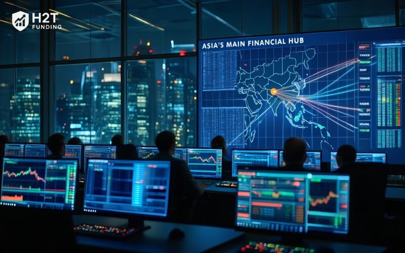 The Tokyo session takes over as the main financial hub in Asia