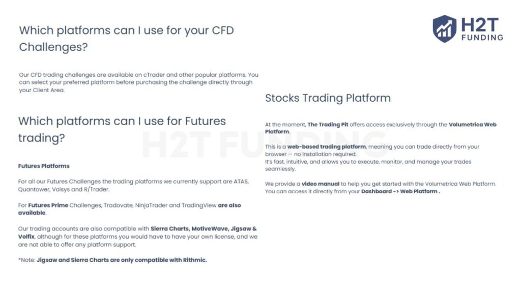 The Trading Pit trading platform