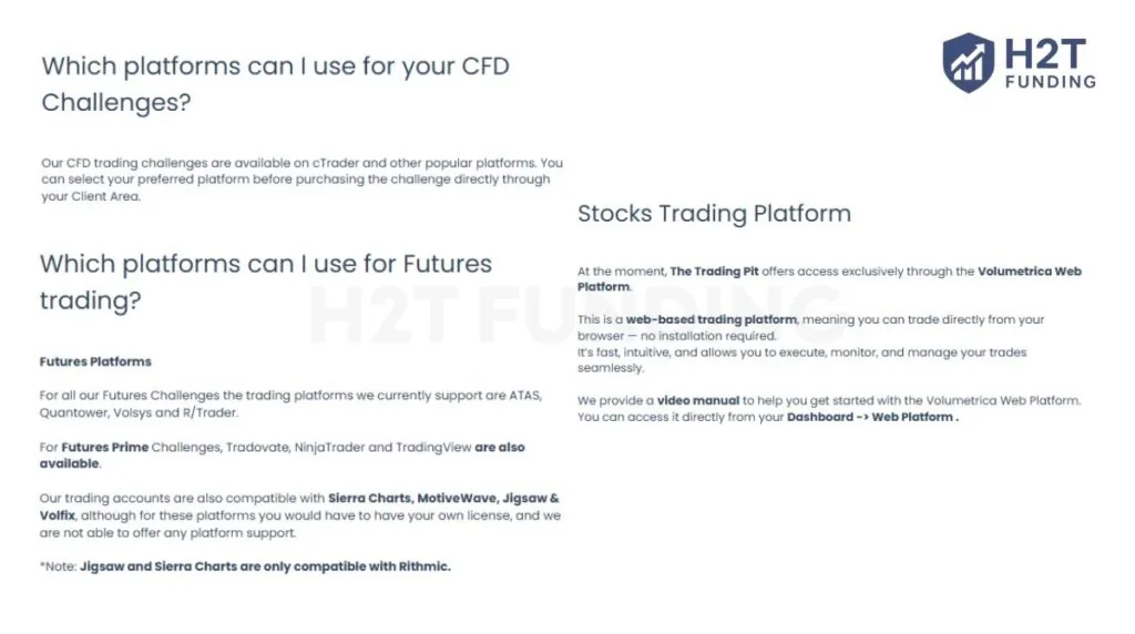 The Trading Pit trading platform