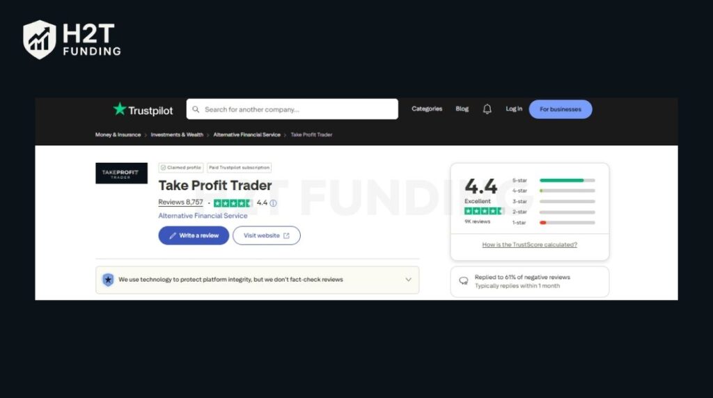 The firm holds an impressive TrustScore of 4.5/5 based on over 8,700 reviews on Trustpilot