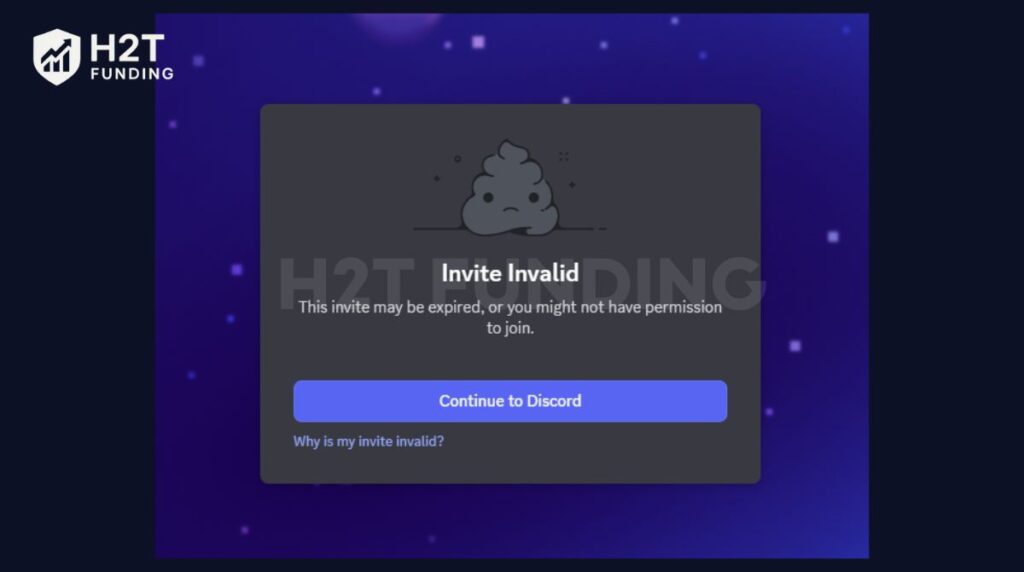 The most glaring issue is the invalid Discord invite