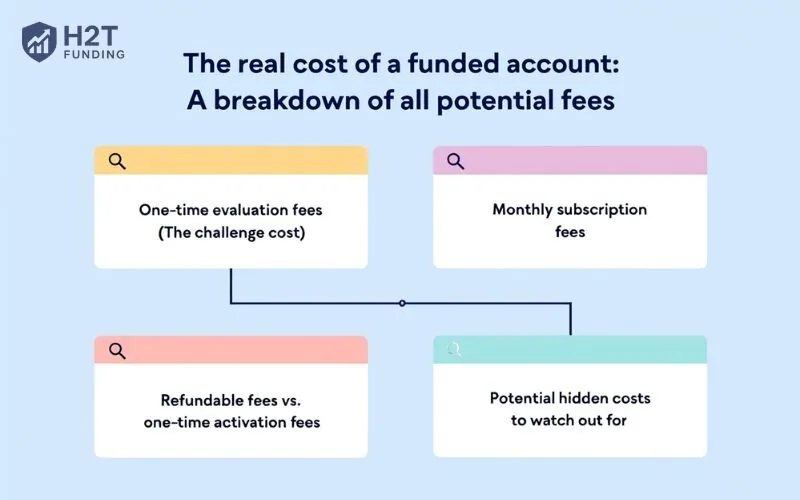 The real cost of a funded account