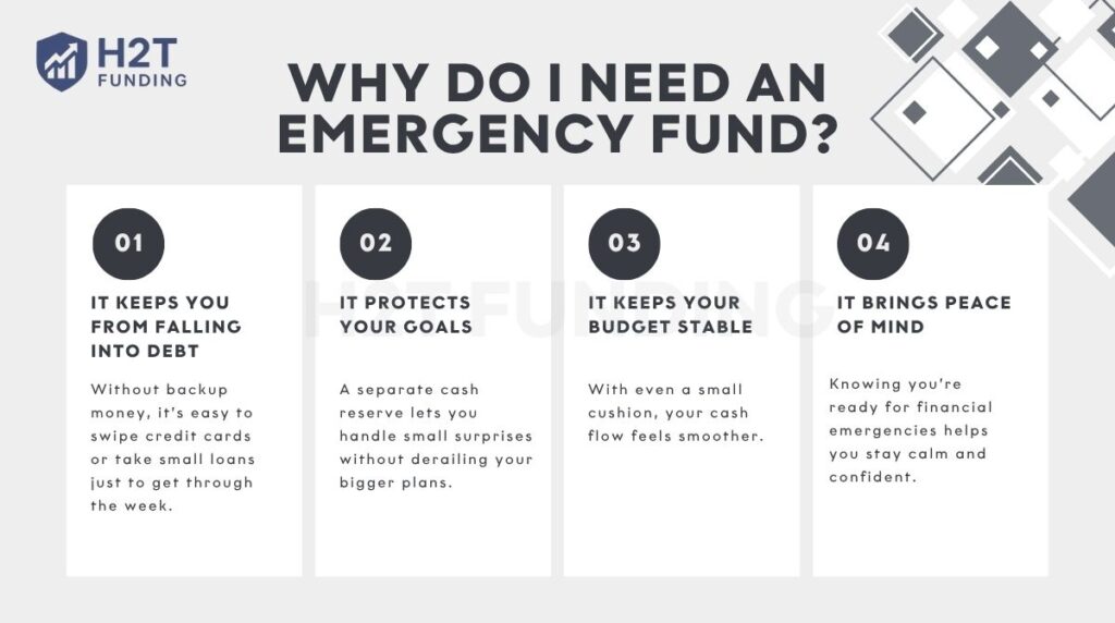 The reasons why do I need an emergency fund