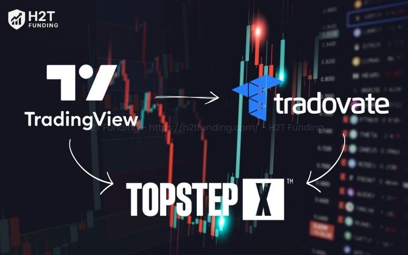 The technical connection is provided as a free add-on in the Tradovate app