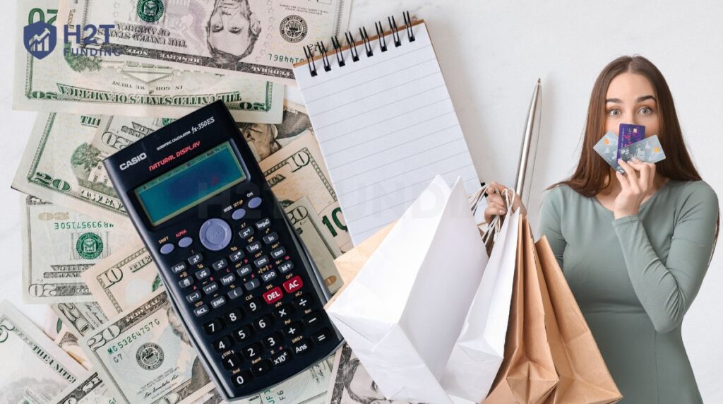 Track what you earn and what you spend separately