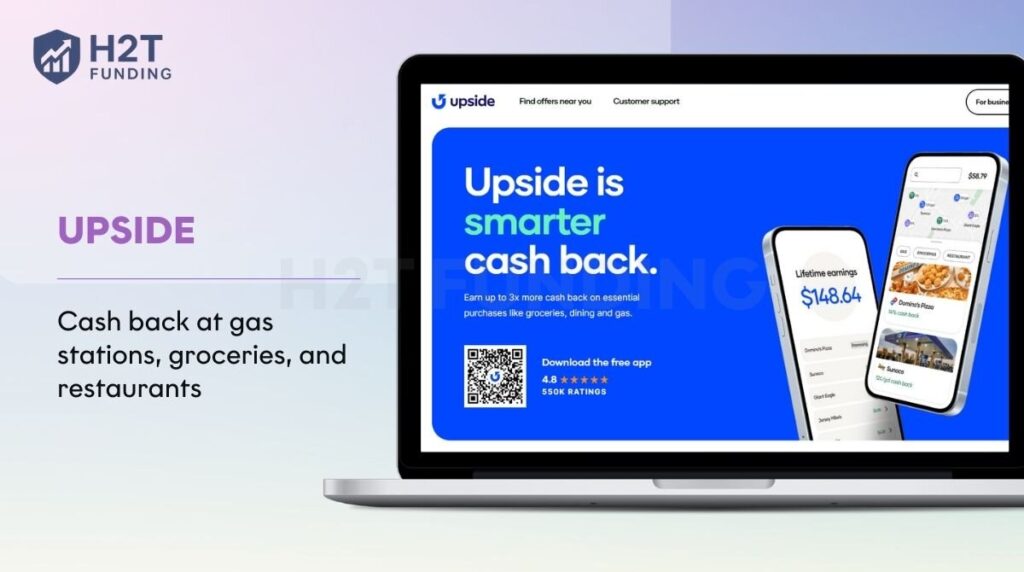 Upside – Best app for gas cashback