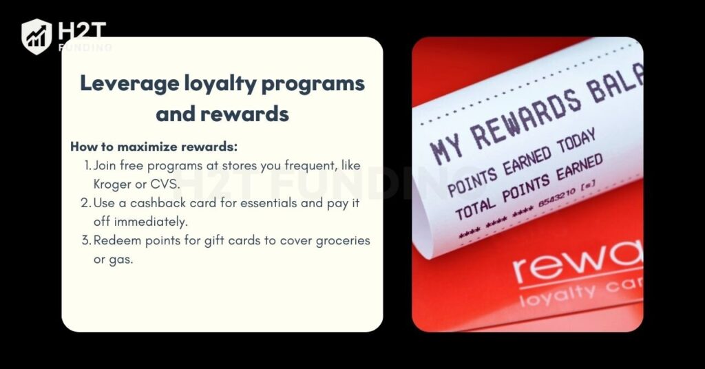 Using loyalty programs and rewards to maximize savings