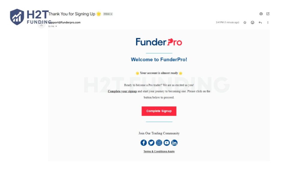 Verify your email address