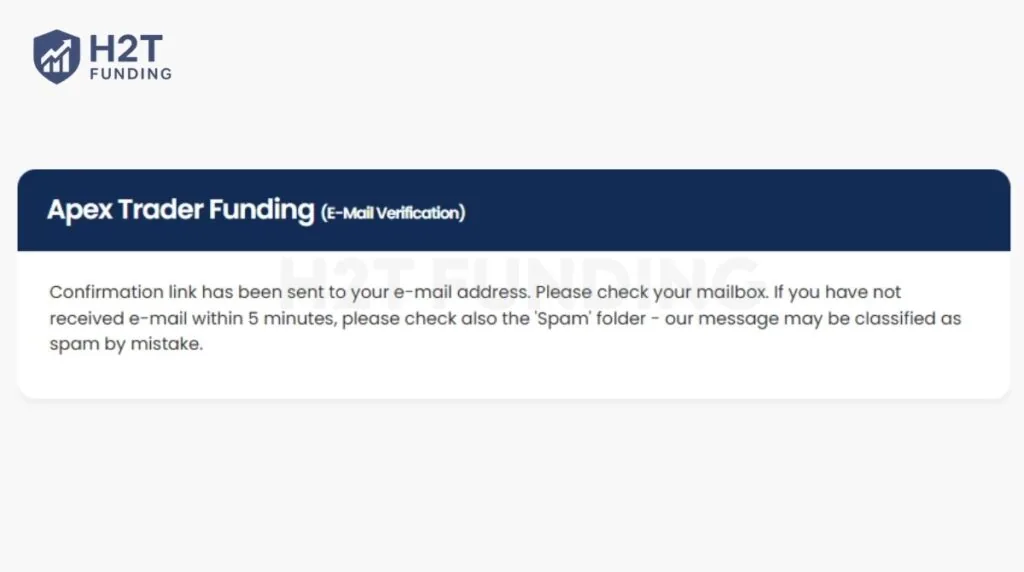 Verifying your email