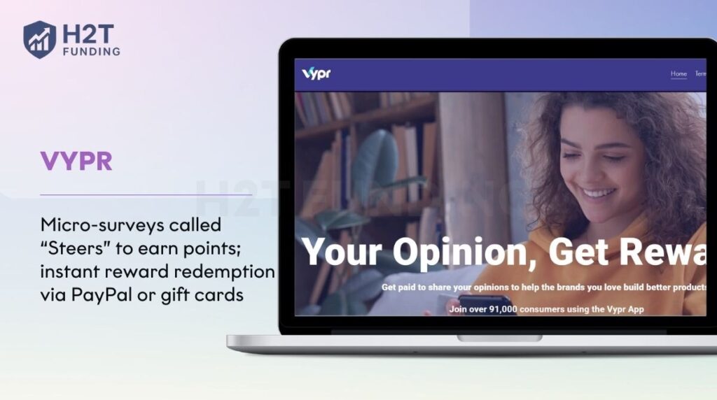 Vypr - Best for paid consumer surveys
