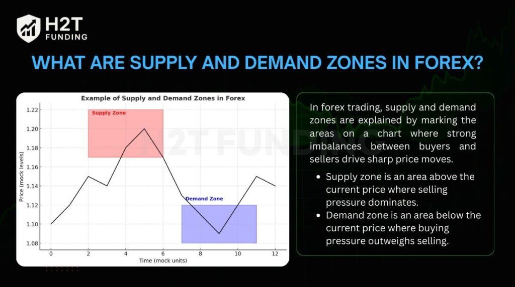 What are supply and demand zones in forex