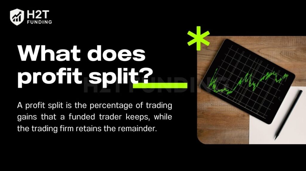 What does profit split mean in proprietary trading