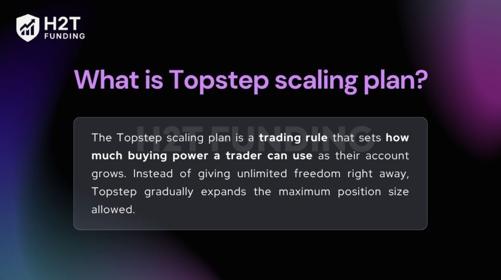 What is Topstep scaling plan