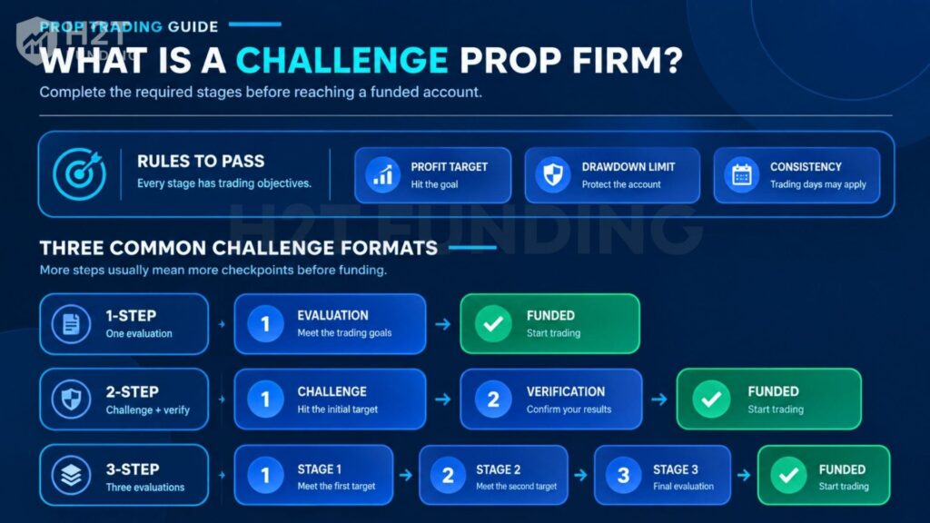 What is a challenge prop firm