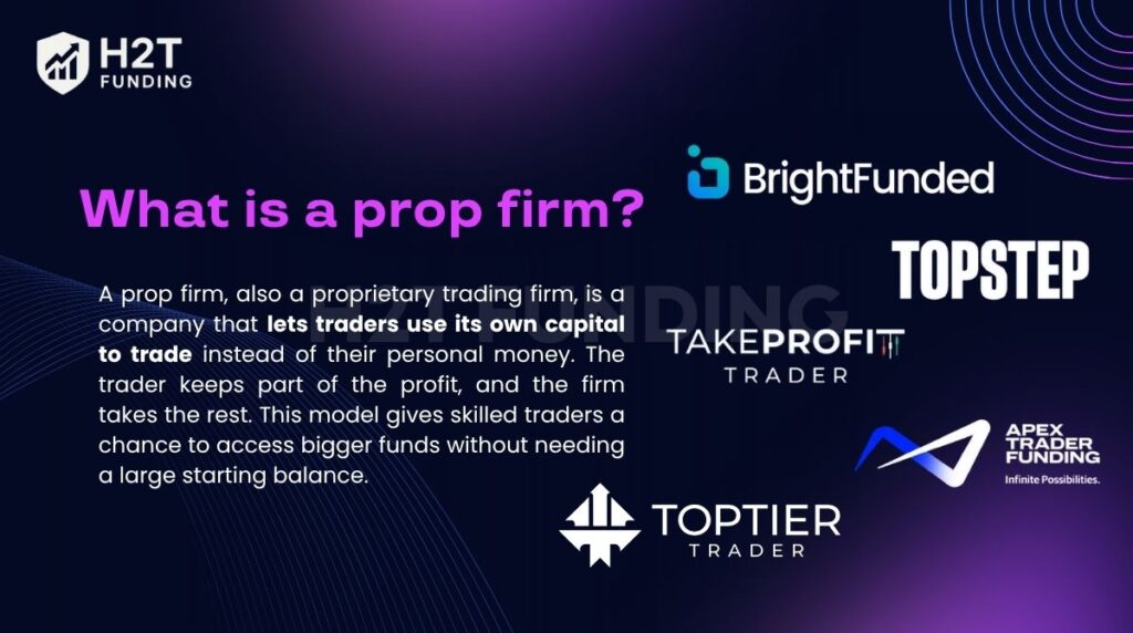 What is a prop firm?