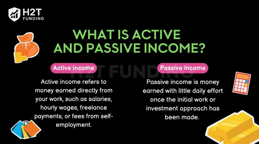 What is active and passive income