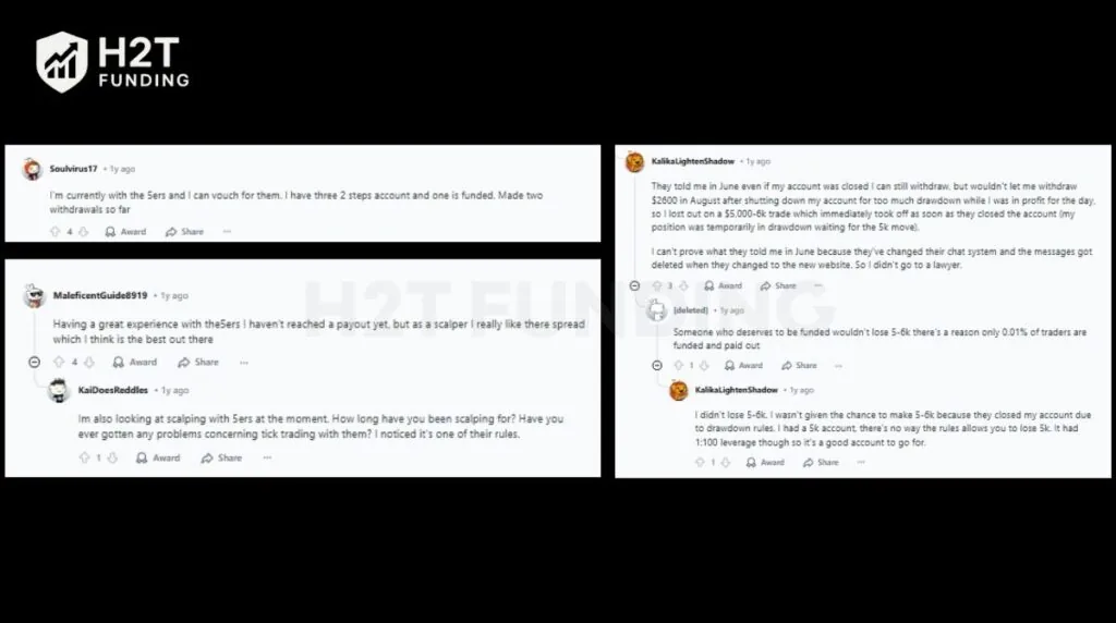 What traders are saying about The 5%ers