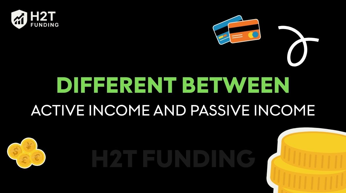 What’s the different between active income and passive income