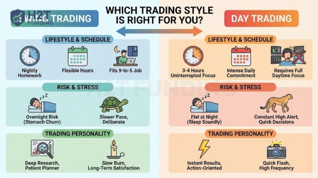 Which swing trading or day trading is right for you