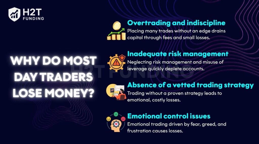 Why do most day traders lose money