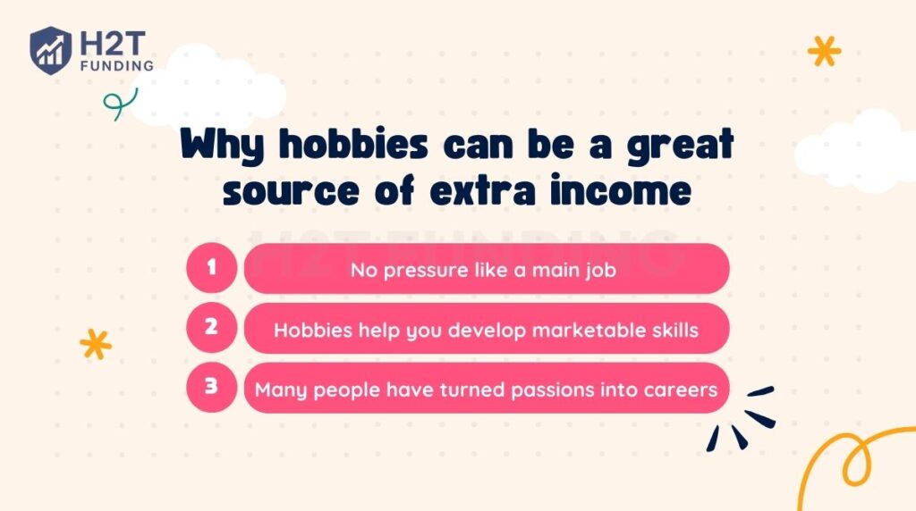 Why hobbies can be a great source of extra income