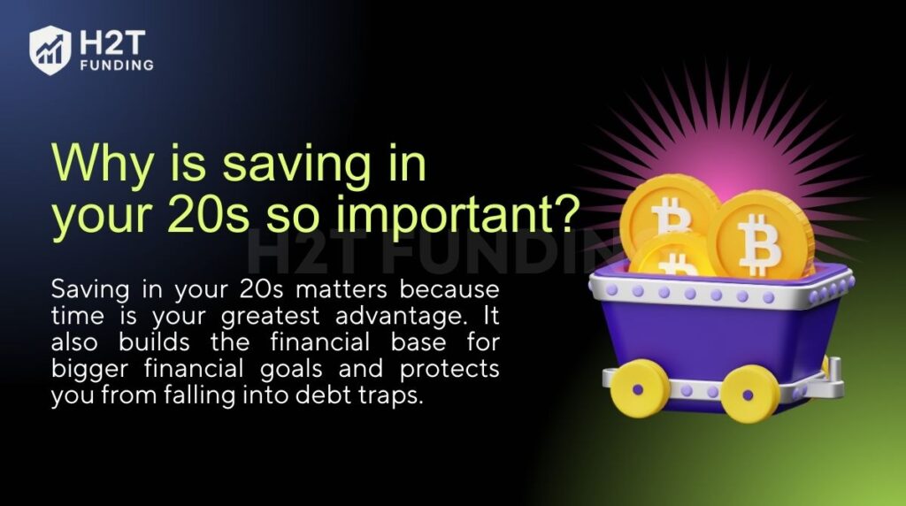 Why is saving in your 20s so important