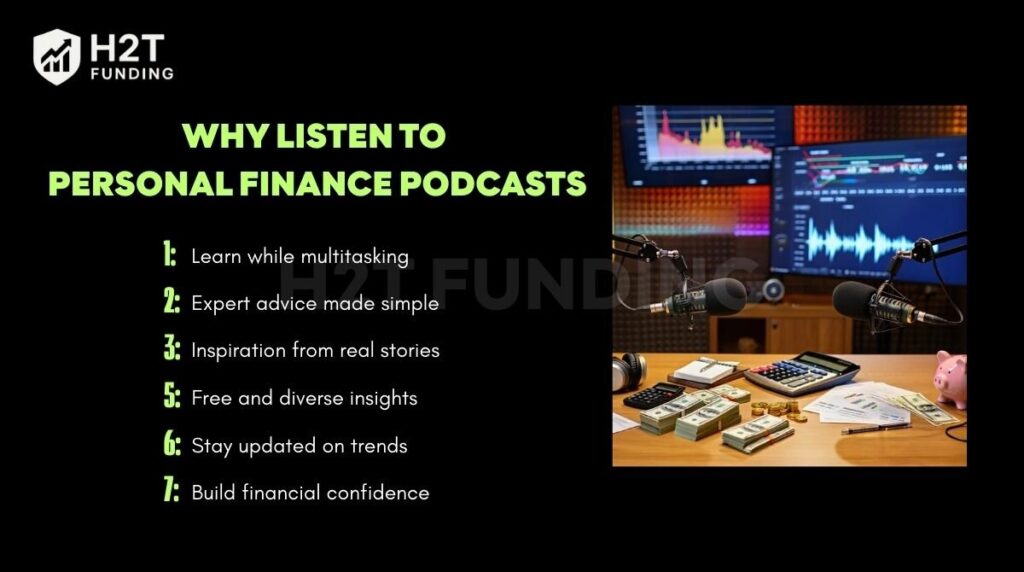 Why listen to personal finance podcasts