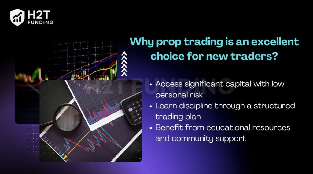 Why prop trading is an excellent choice for new traders