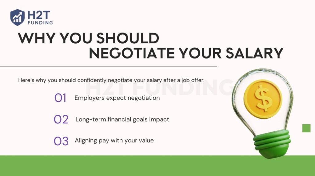 Why should you negotiate your salary