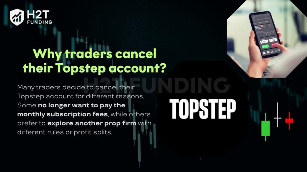 Why traders cancel their Topstep account