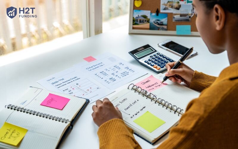 With a budget, you can break down large goals into manageable