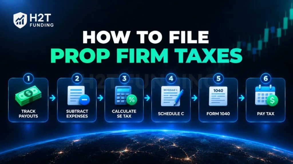 A simple workflow for filing prop firm taxes