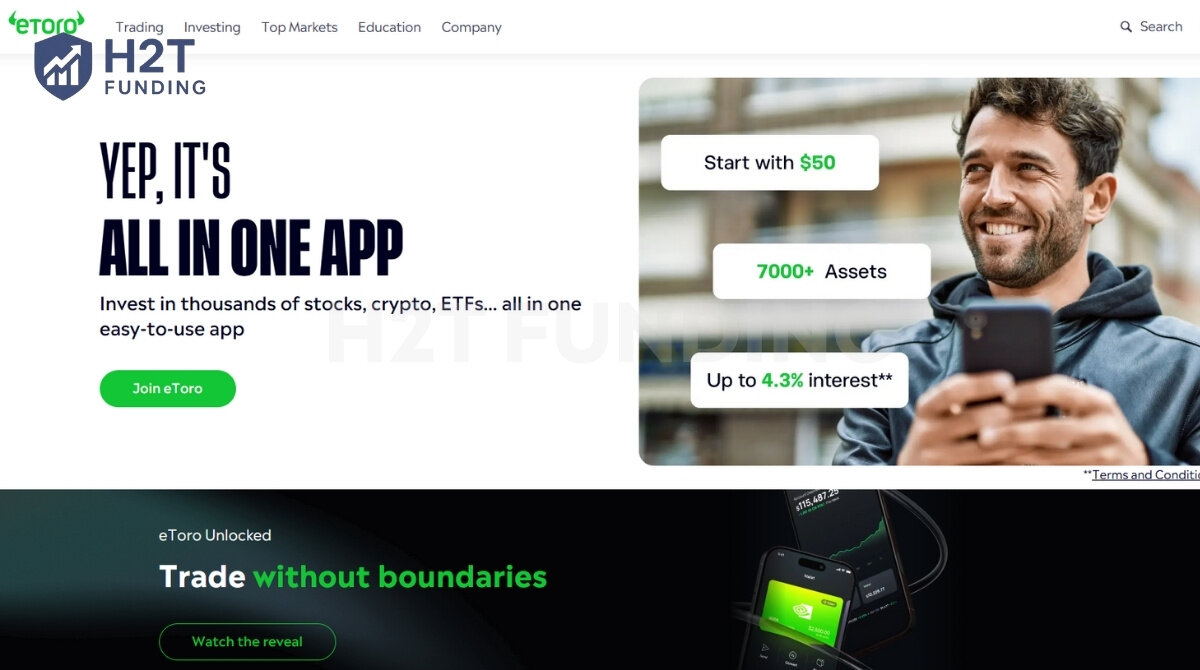 eToro is best for beginners and social trading