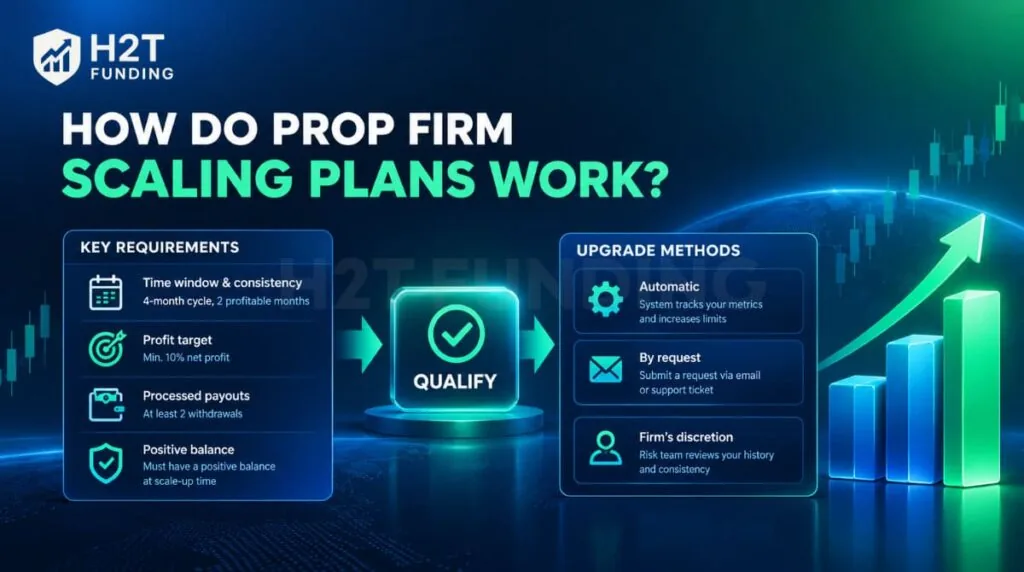How Prop Firm Scaling Plans Work