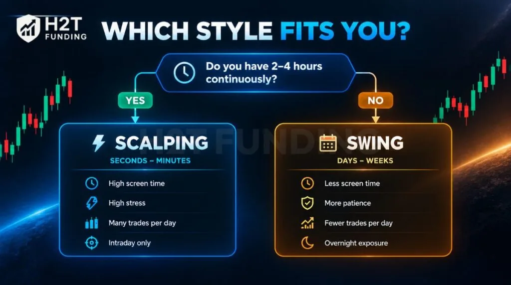 Scalping vs Swing Trading: Which should you choose