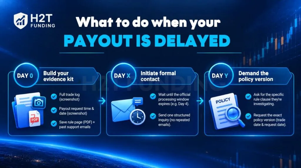What to do when your payout is delayed