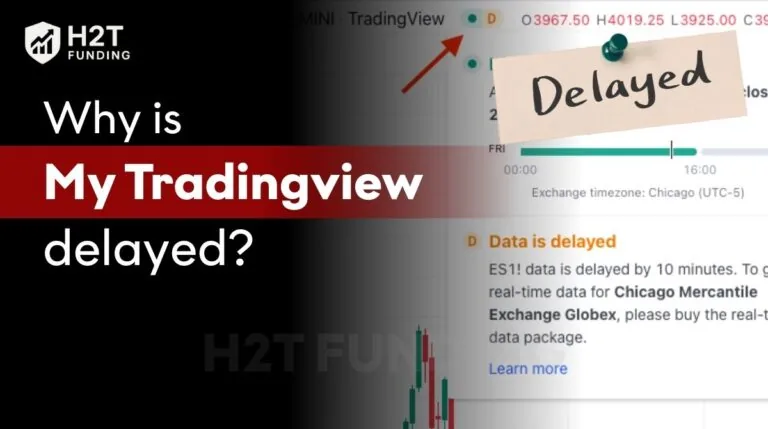 why is my tradingview delayed