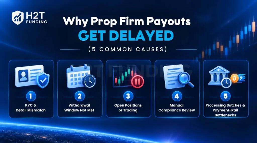 Why prop firm payouts get delayed